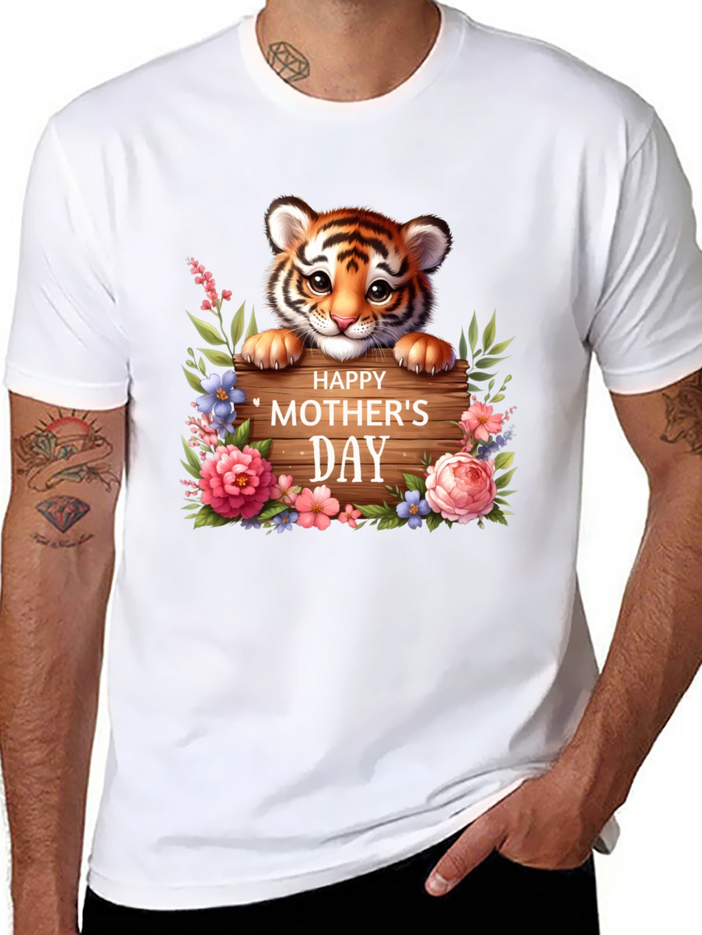 Tiger Cub Mothers Day T-Shirt