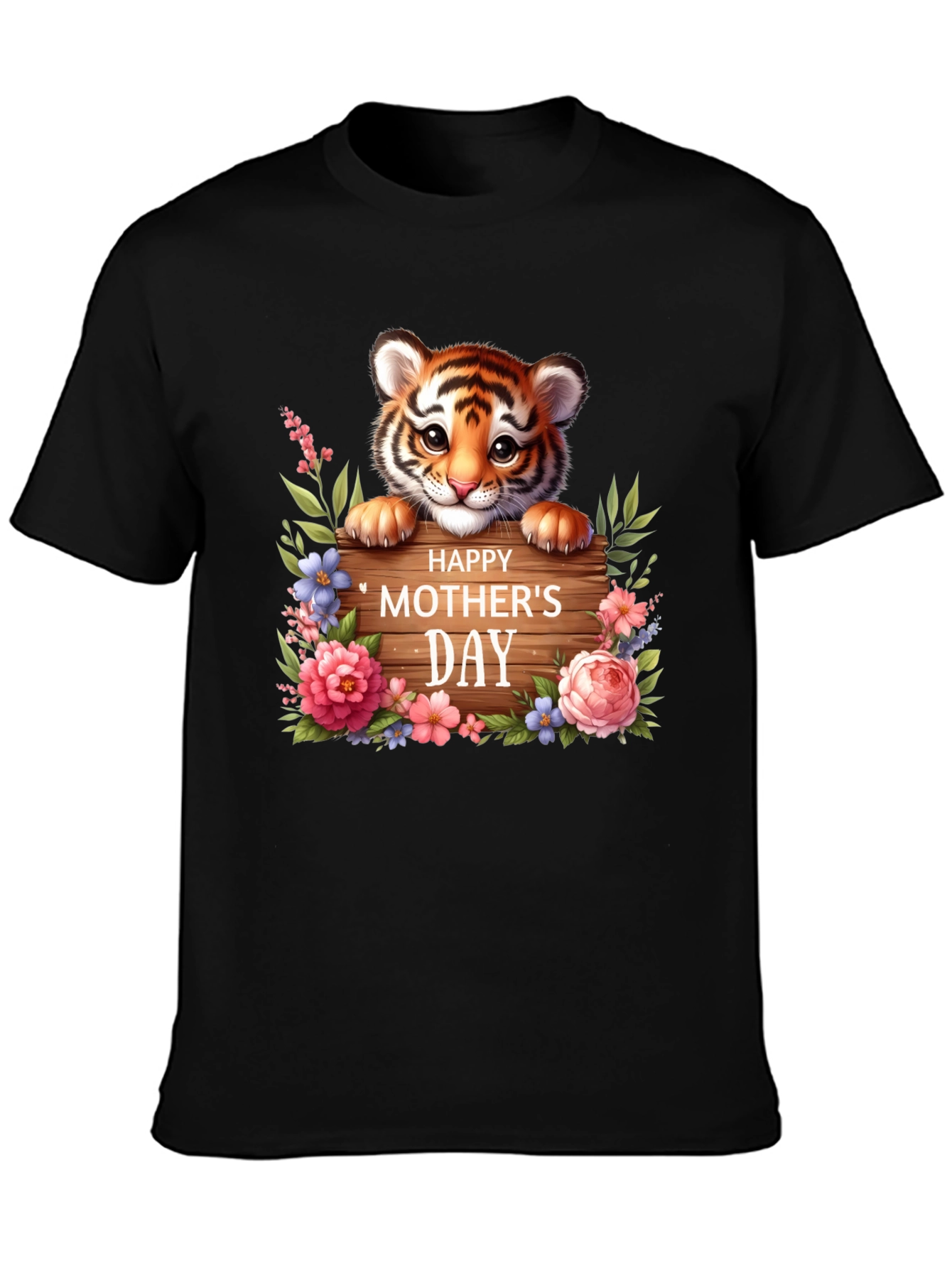 Tiger Cub Mothers Day T-Shirt