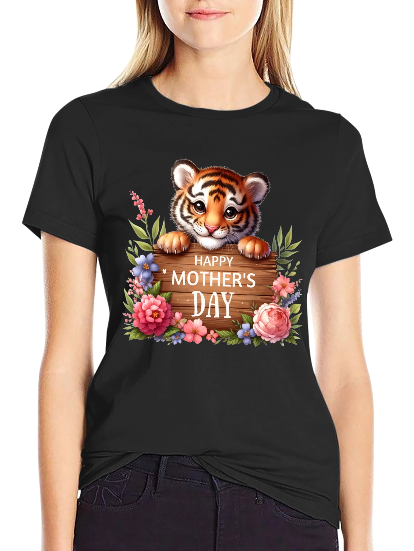 Tiger Cub Mothers Day T-Shirt