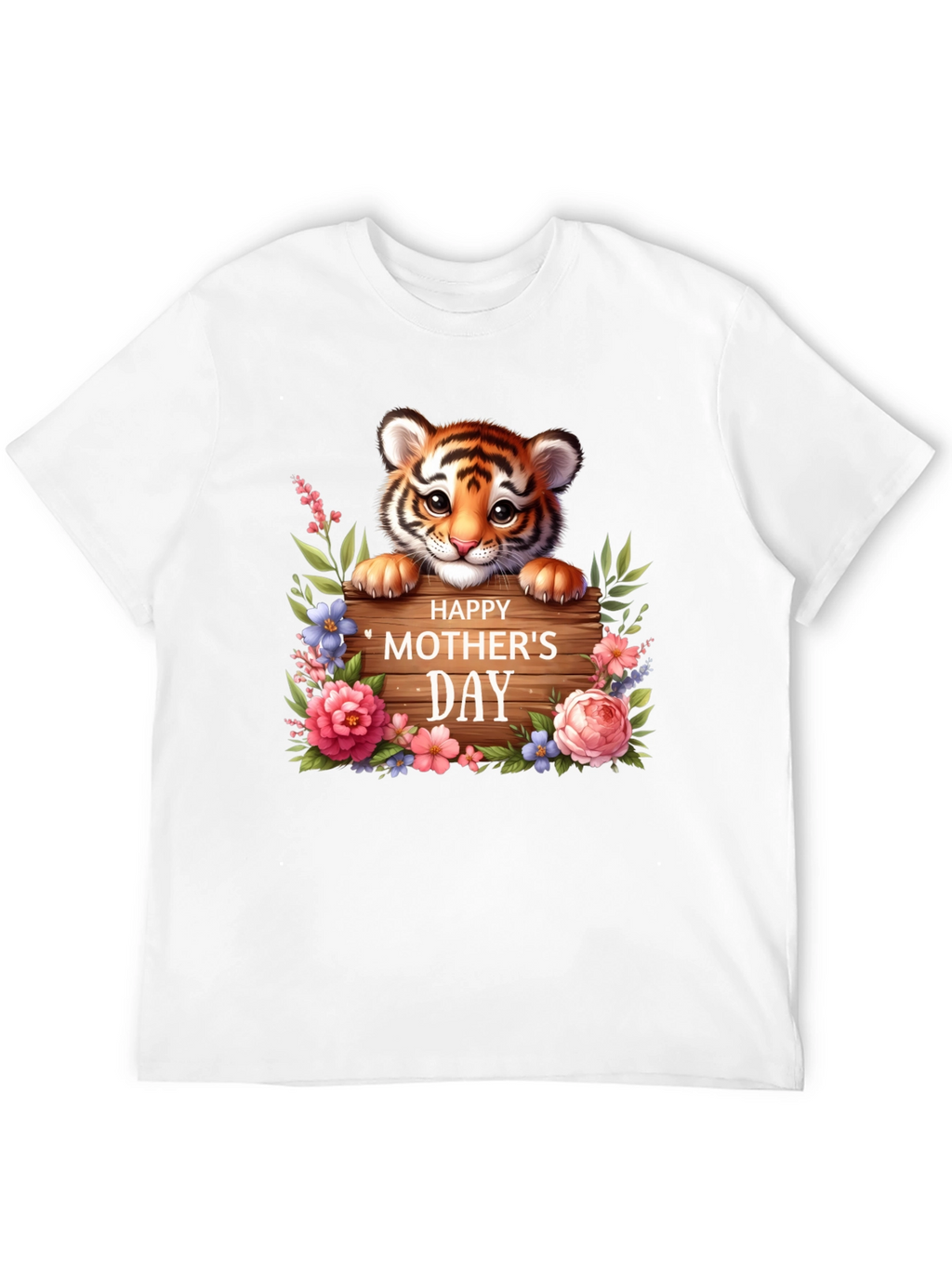 Tiger Cub Mothers Day T-Shirt