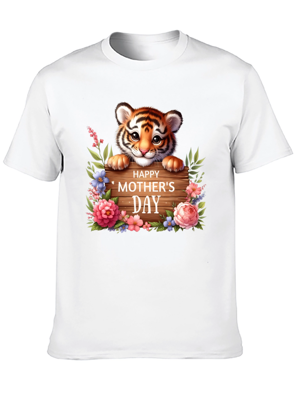 Tiger Cub Mothers Day T-Shirt