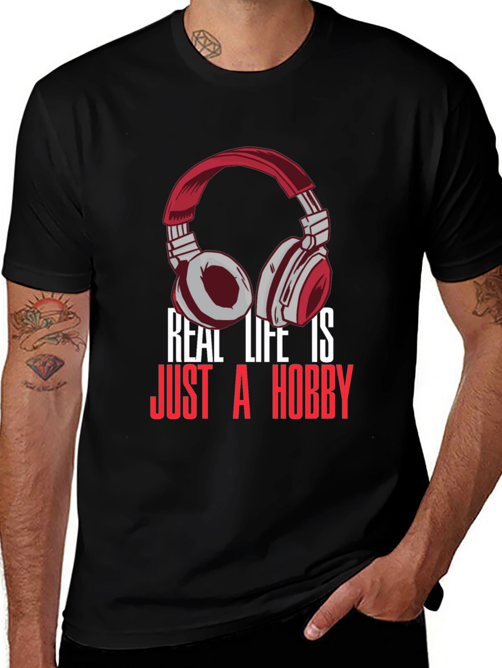 Real Life Hobby Graphic Tee