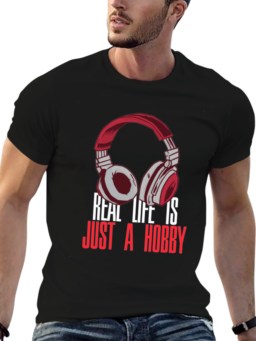 Real Life Hobby Graphic Tee