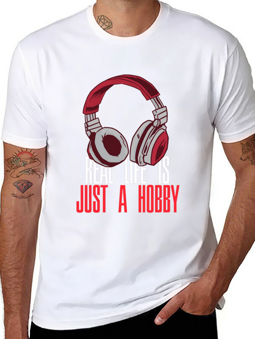 Real Life Hobby Graphic Tee