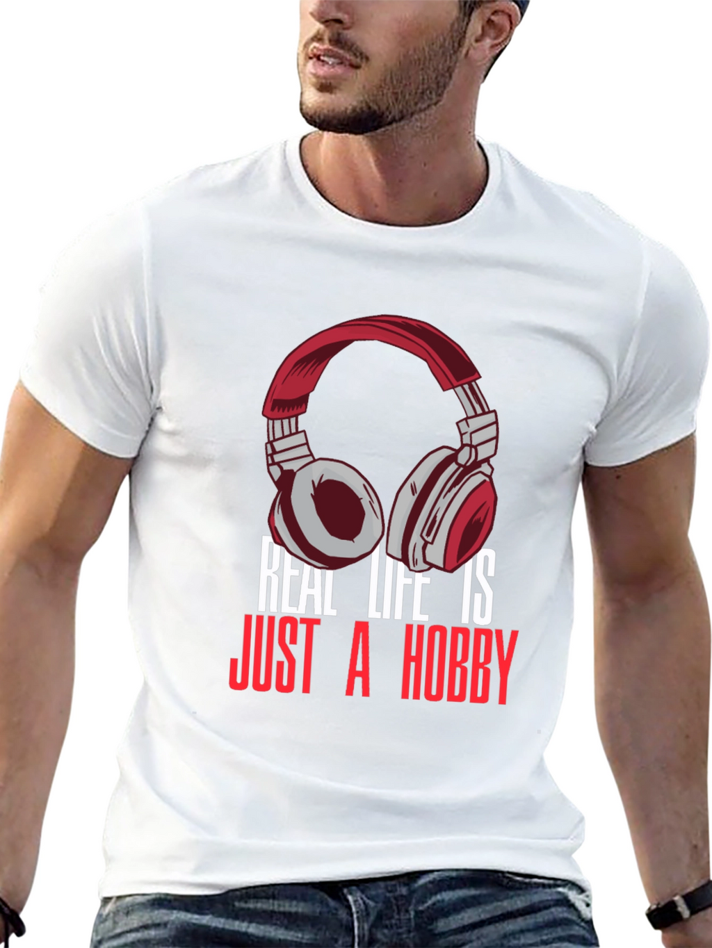 Real Life Hobby Graphic Tee