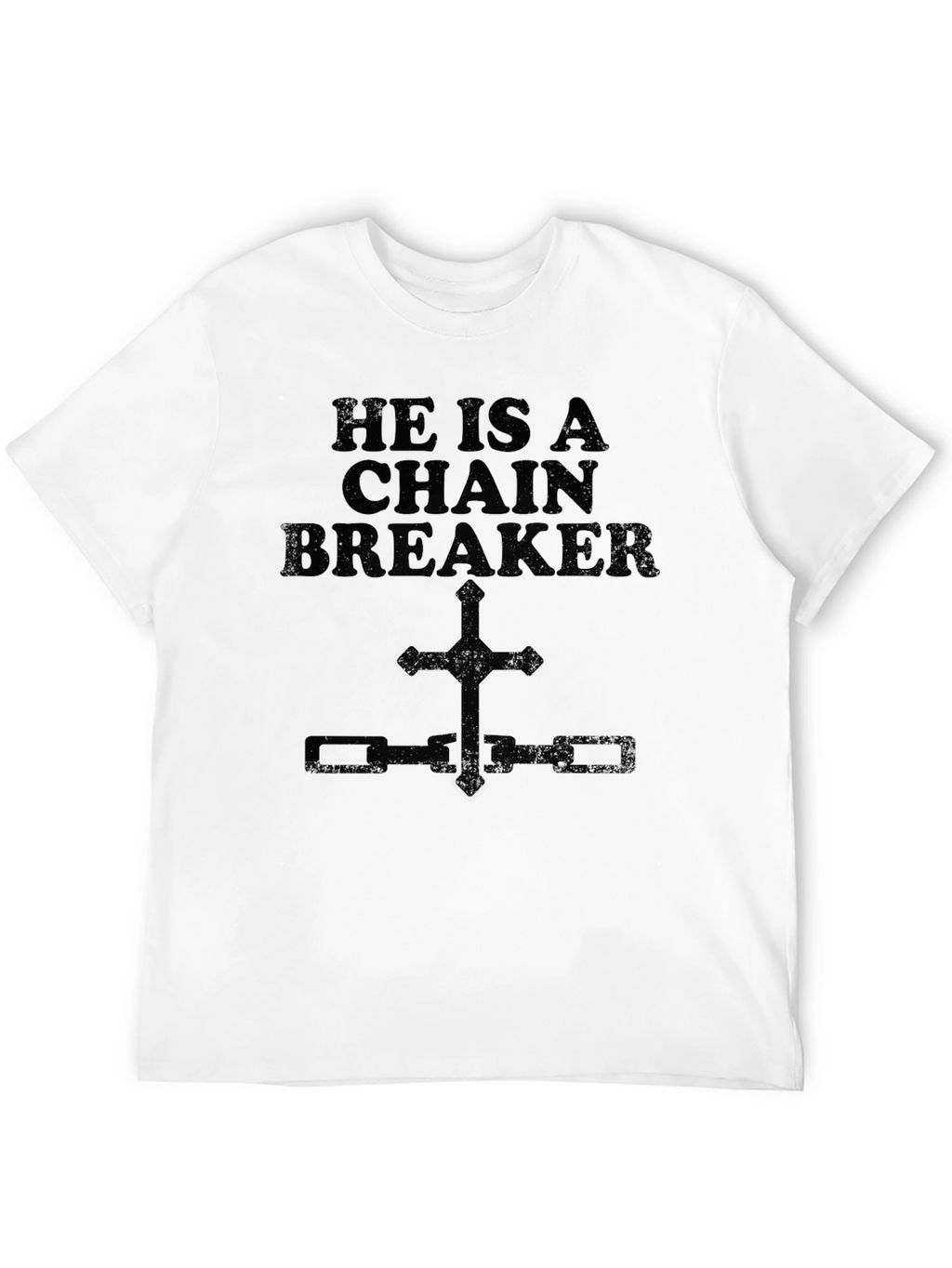 Chain Breaker T-Shirt - Christian Faith Tee
