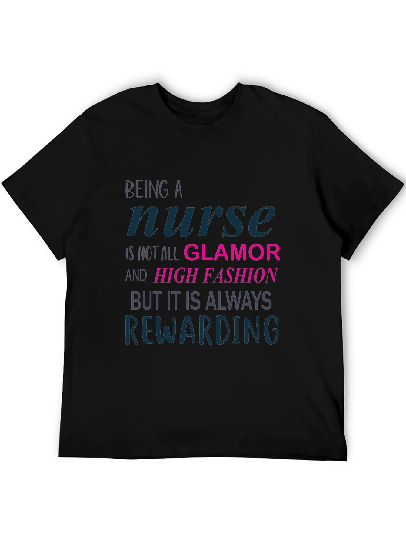 Nurse T-Shirt: Rewarding Career Apparel