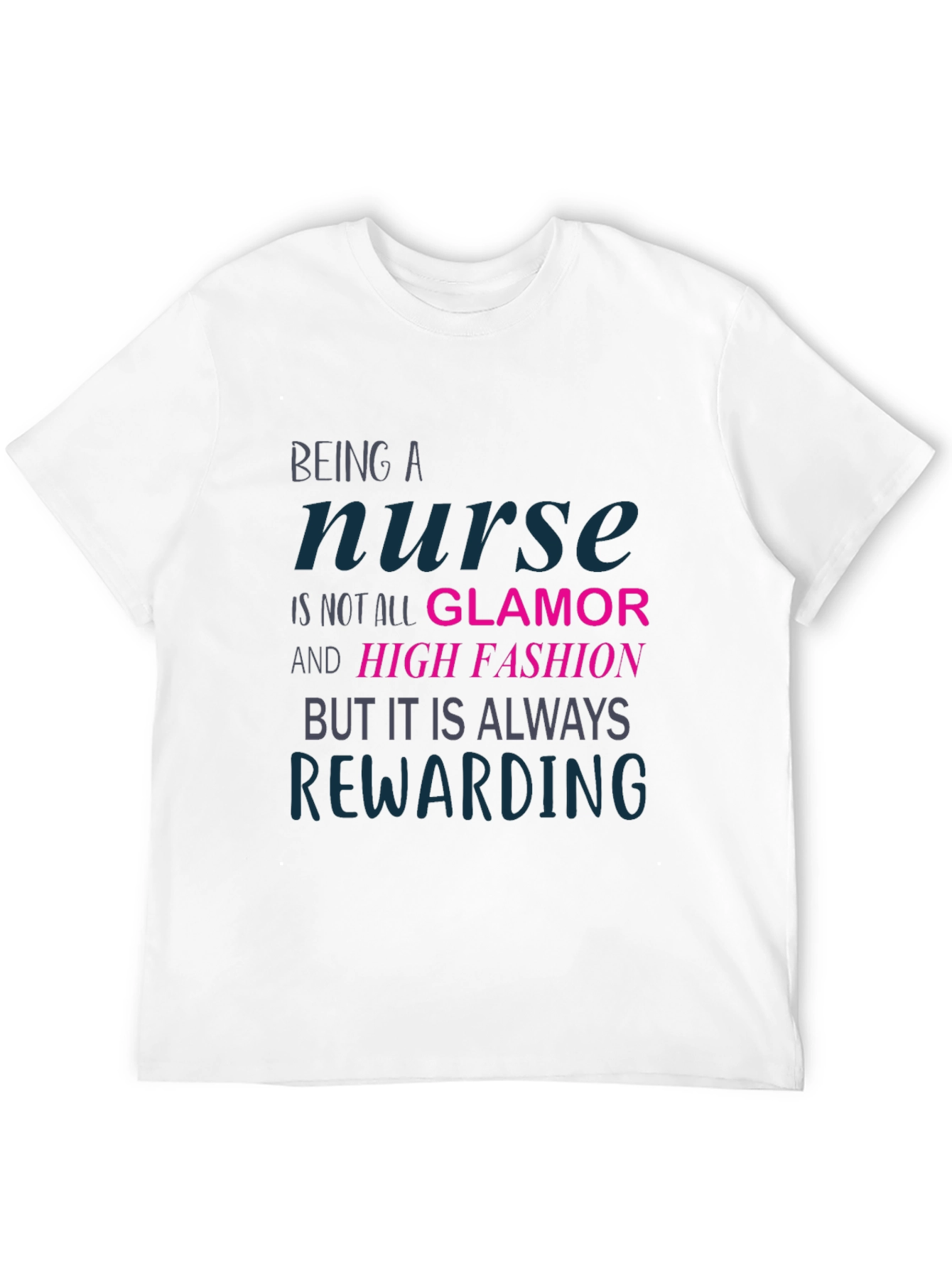 Nurse T-Shirt: Rewarding Career Apparel