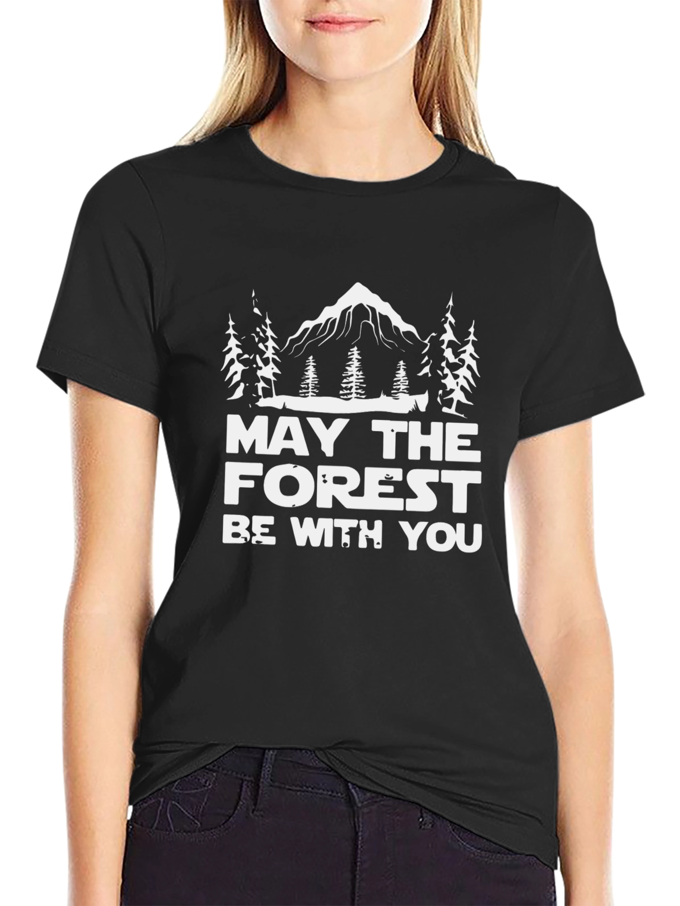 May The Forest Be With You Graphic Tee