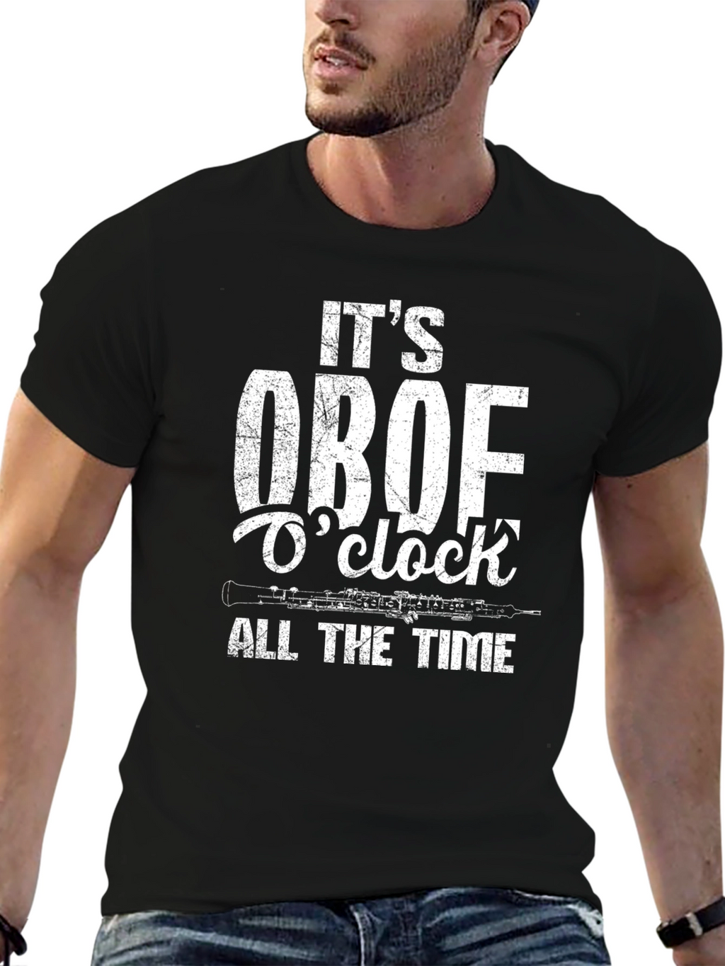 Its Oboe Oclock T-Shirt Music Lover Gift