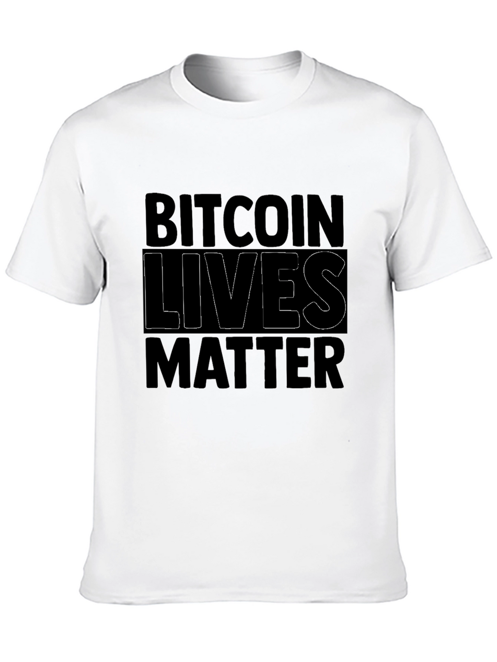 Bitcoin Lives Matter Graphic Tee