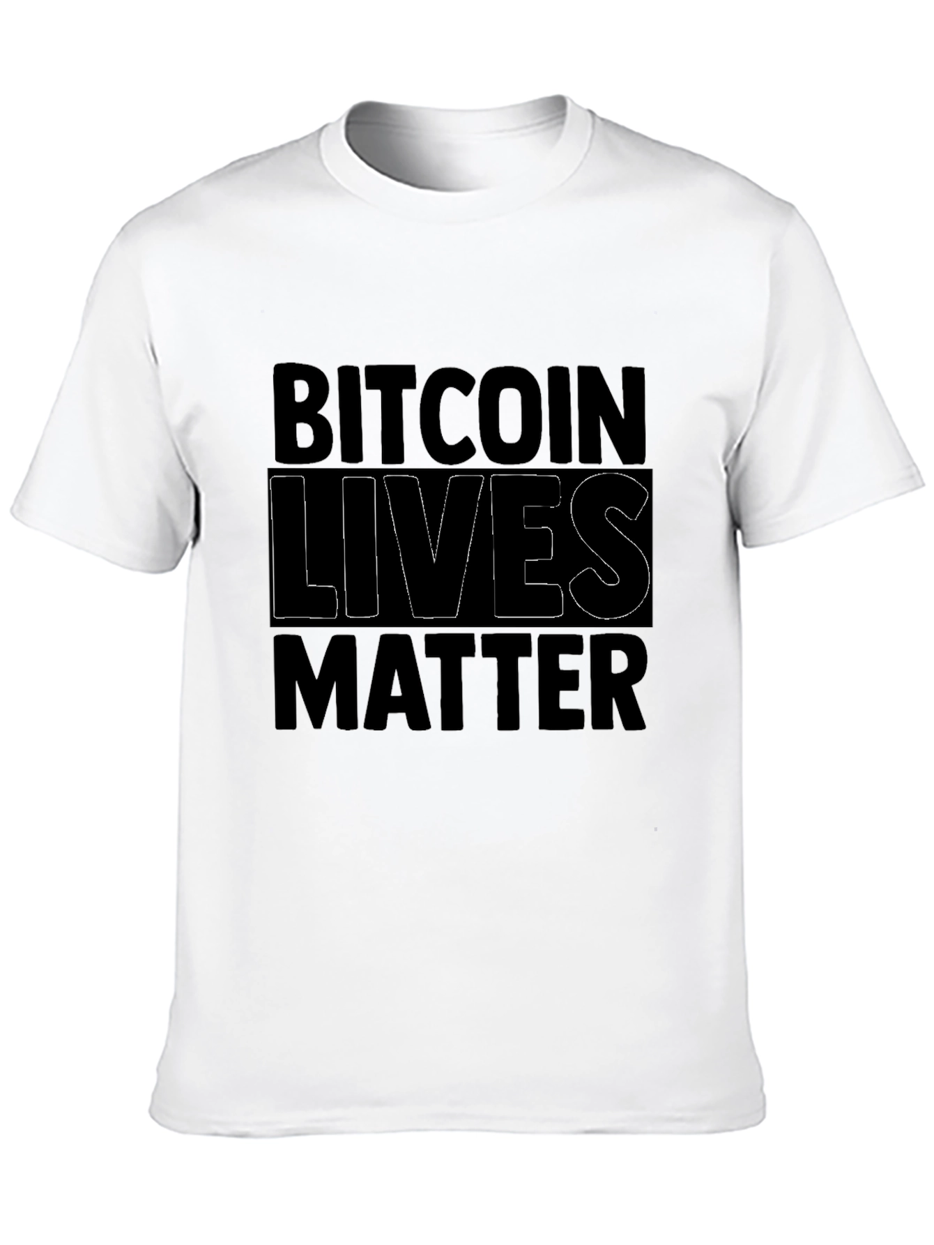 Bitcoin Lives Matter Graphic Tee