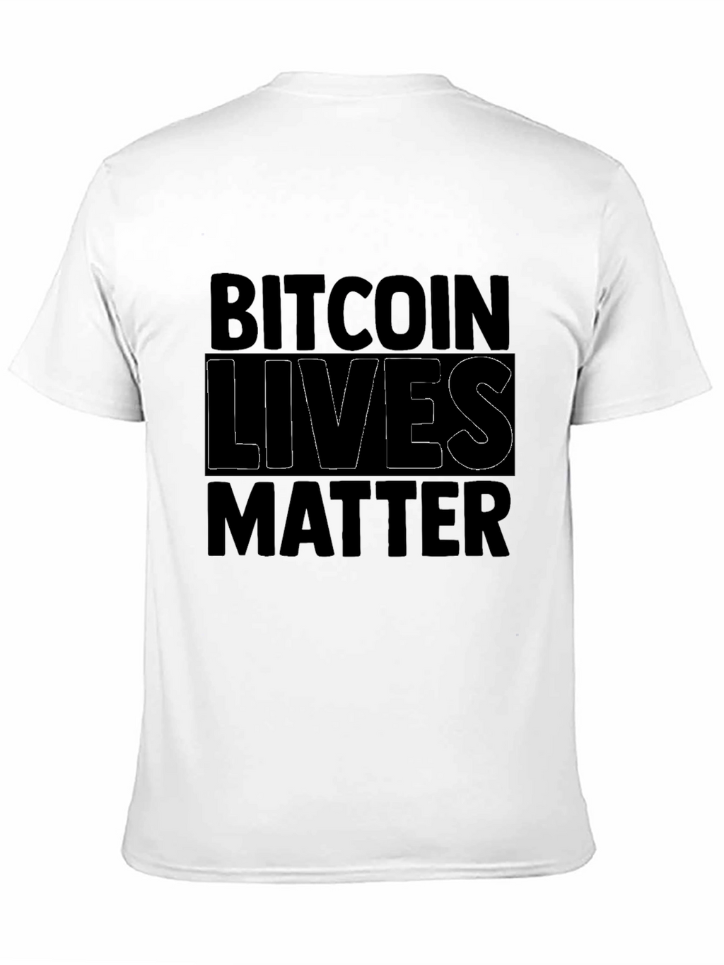 Bitcoin Lives Matter Graphic Tee
