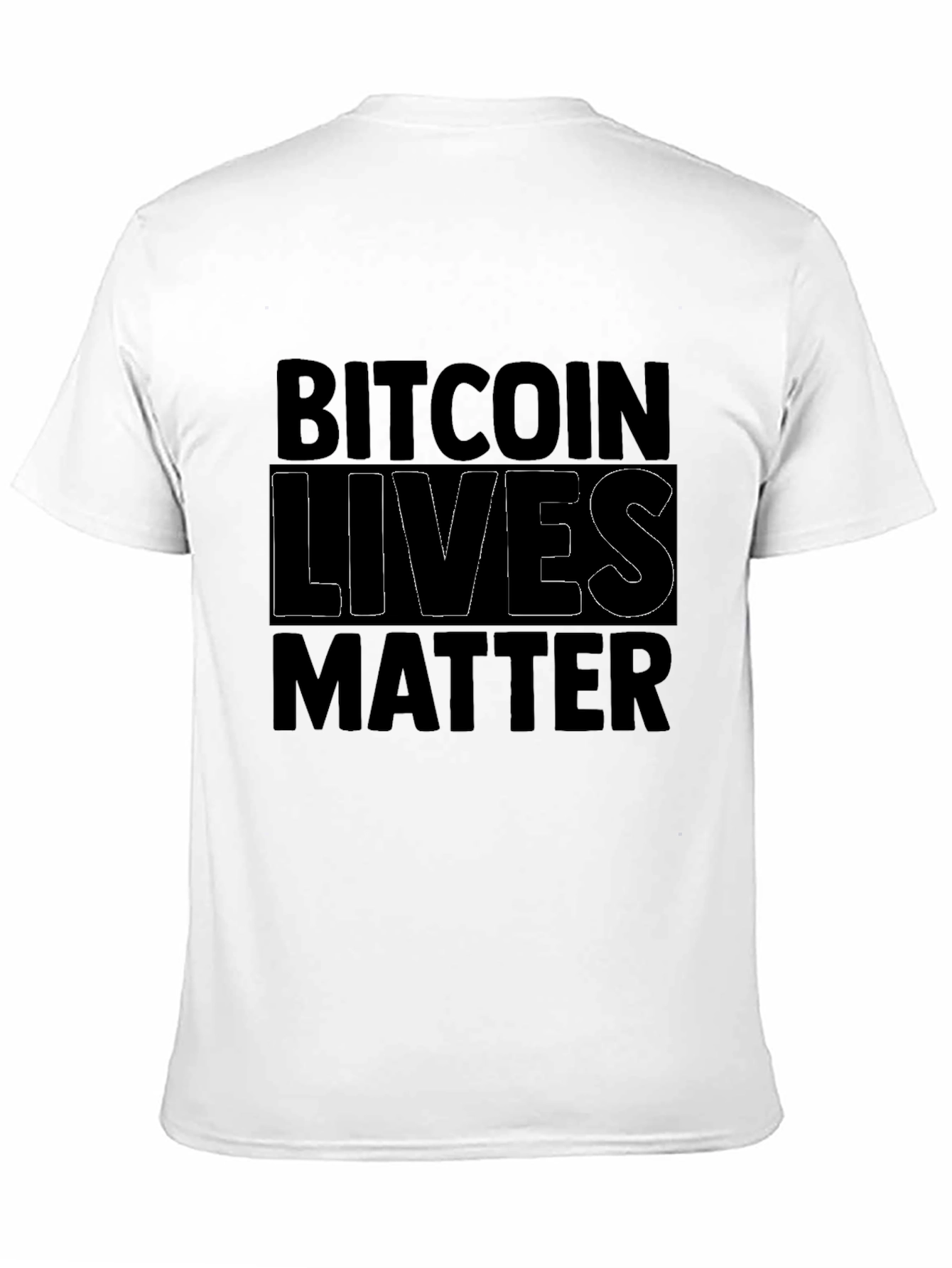 Bitcoin Lives Matter Graphic Tee