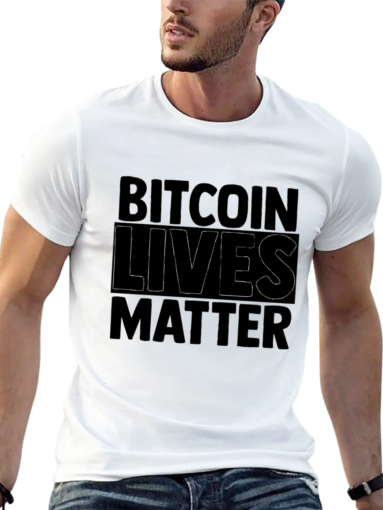Bitcoin Lives Matter Graphic Tee