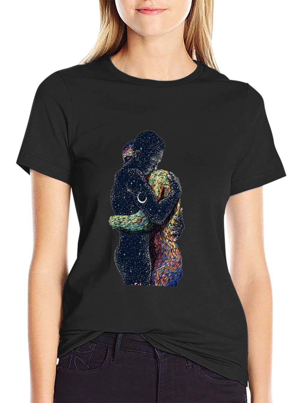 Celestial Embrace Graphic Tee