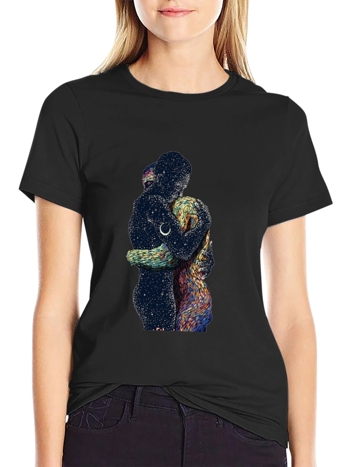 Celestial Embrace Graphic Tee