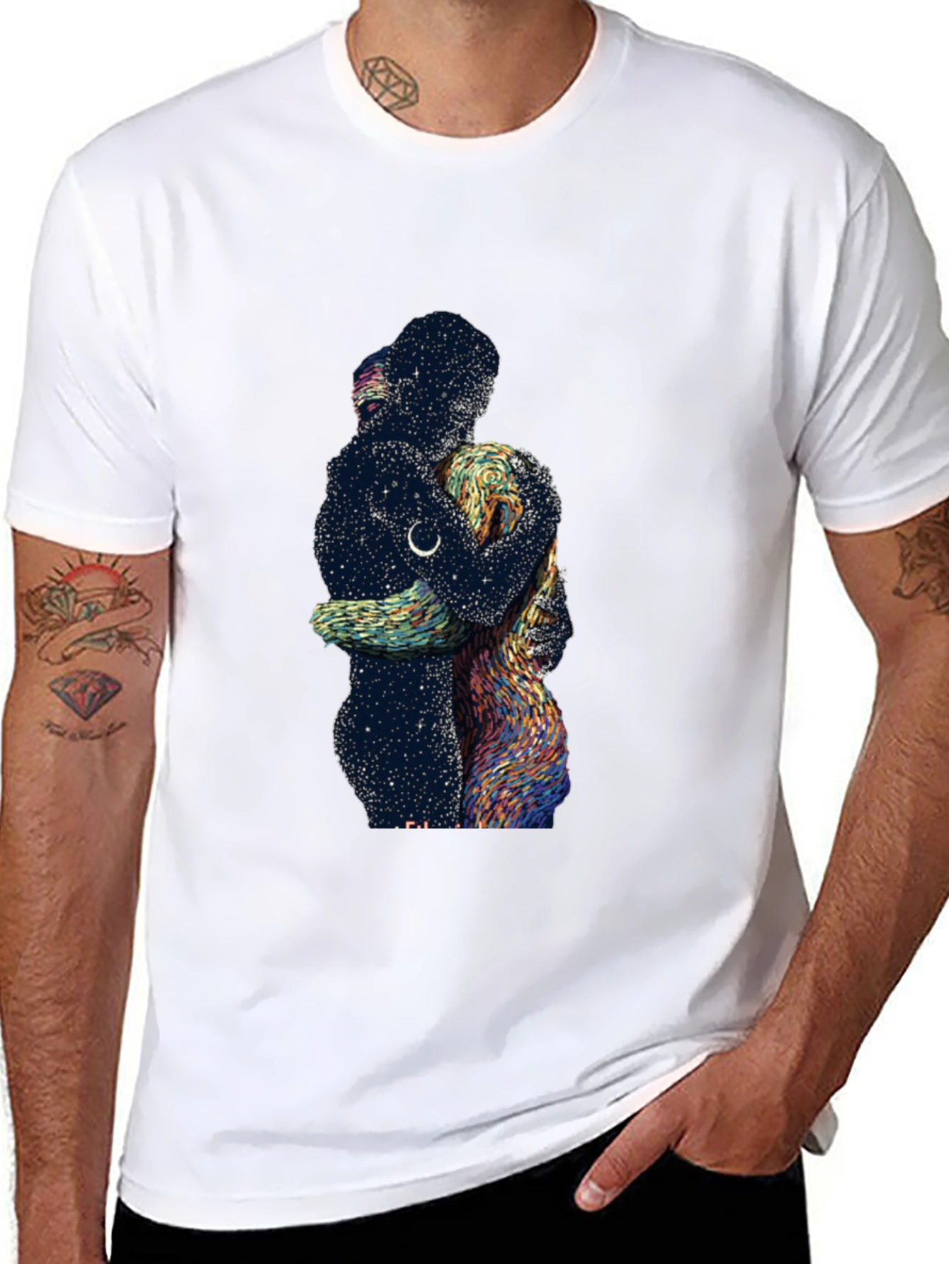 Celestial Embrace Graphic Tee