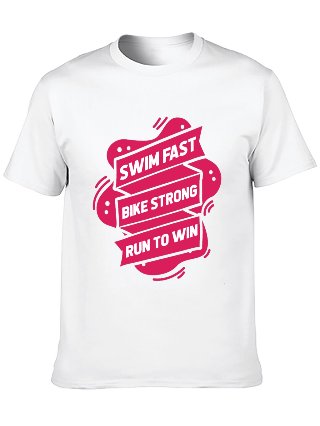 Triathlon Training Tee: Swim Bike Run