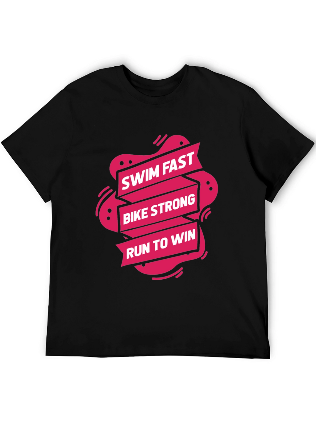 Triathlon Training Tee: Swim Bike Run