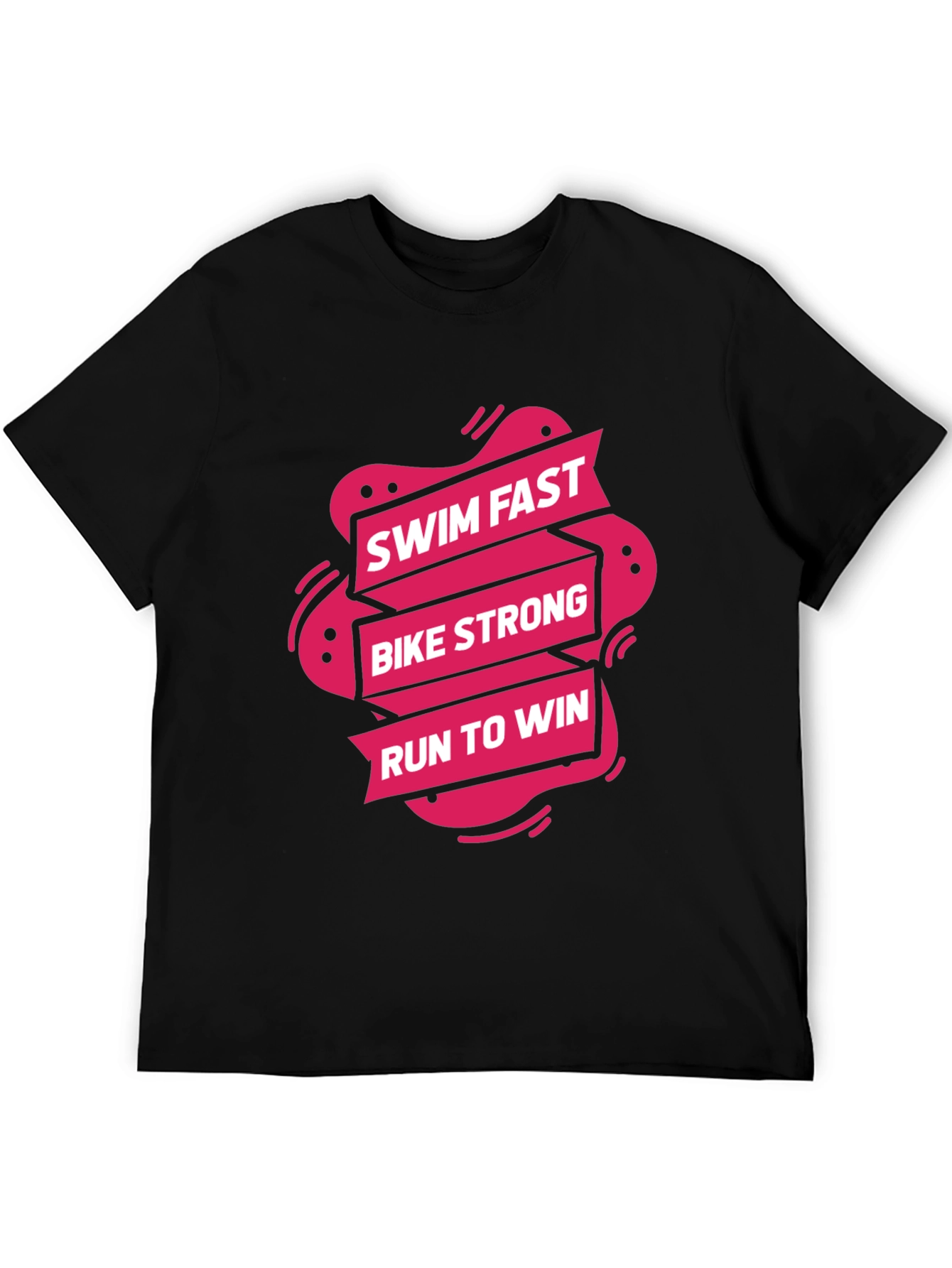 Triathlon Training Tee: Swim Bike Run