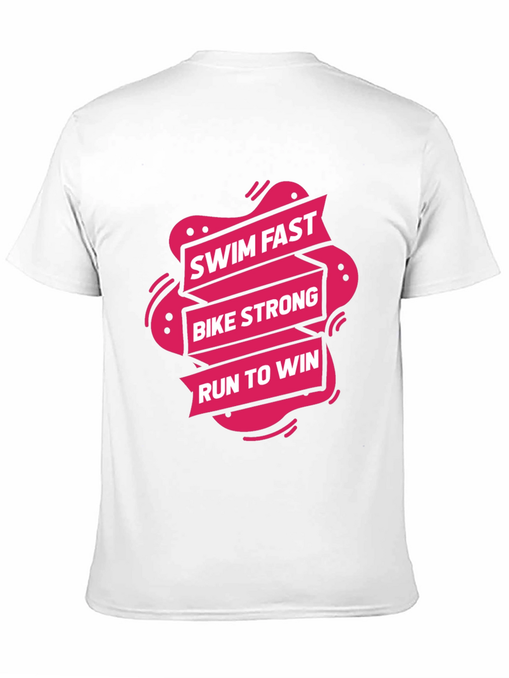 Triathlon Training Tee: Swim Bike Run