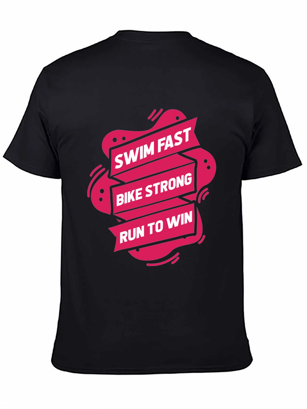 Triathlon Training Tee: Swim Bike Run