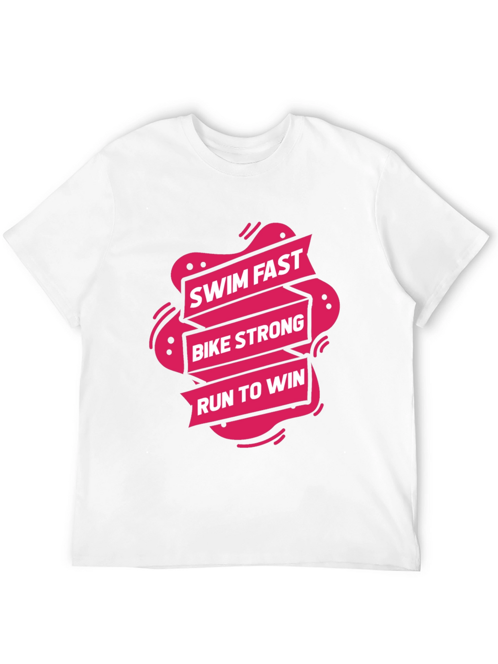 Triathlon Training Tee: Swim Bike Run