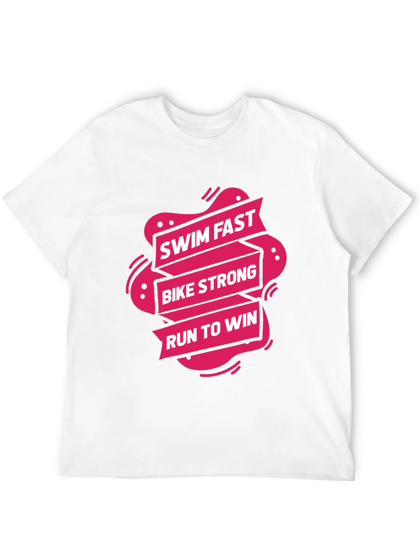 Triathlon Training Tee: Swim Bike Run