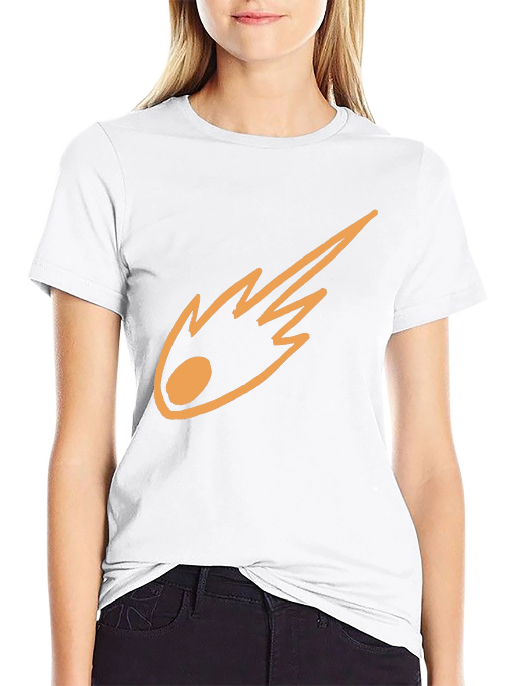 Meteor Graphic Black T-Shirt