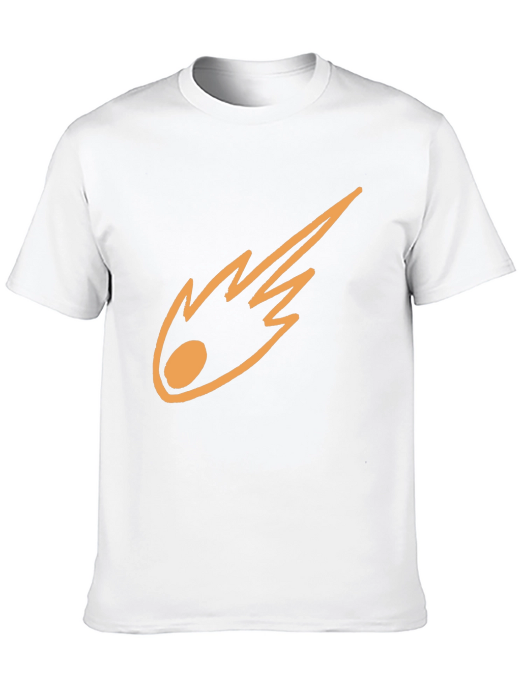 Meteor Graphic Black T-Shirt