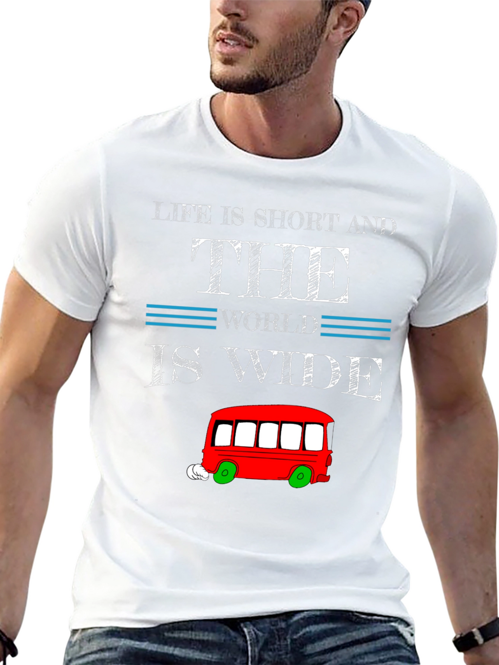 Life is Short Travel T-Shirt