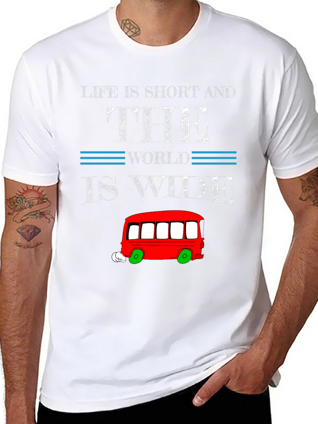 Life is Short Travel T-Shirt