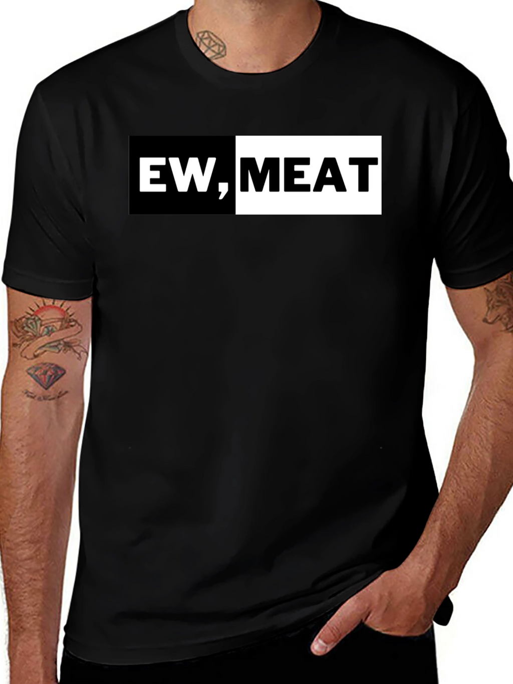 Ew Meat! Graphic Tee