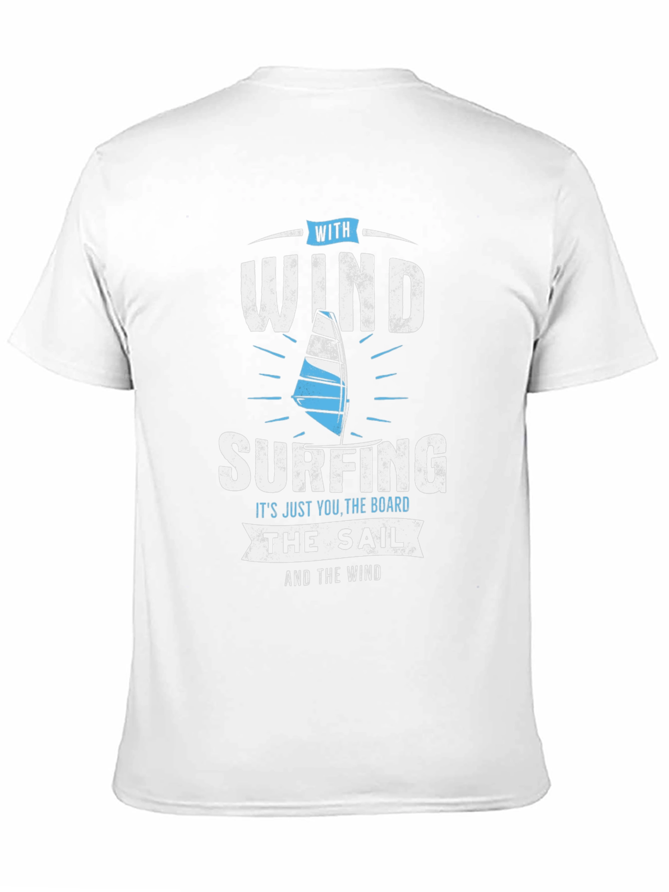 Wind Surfing Graphic T-Shirt - Ride the Wind