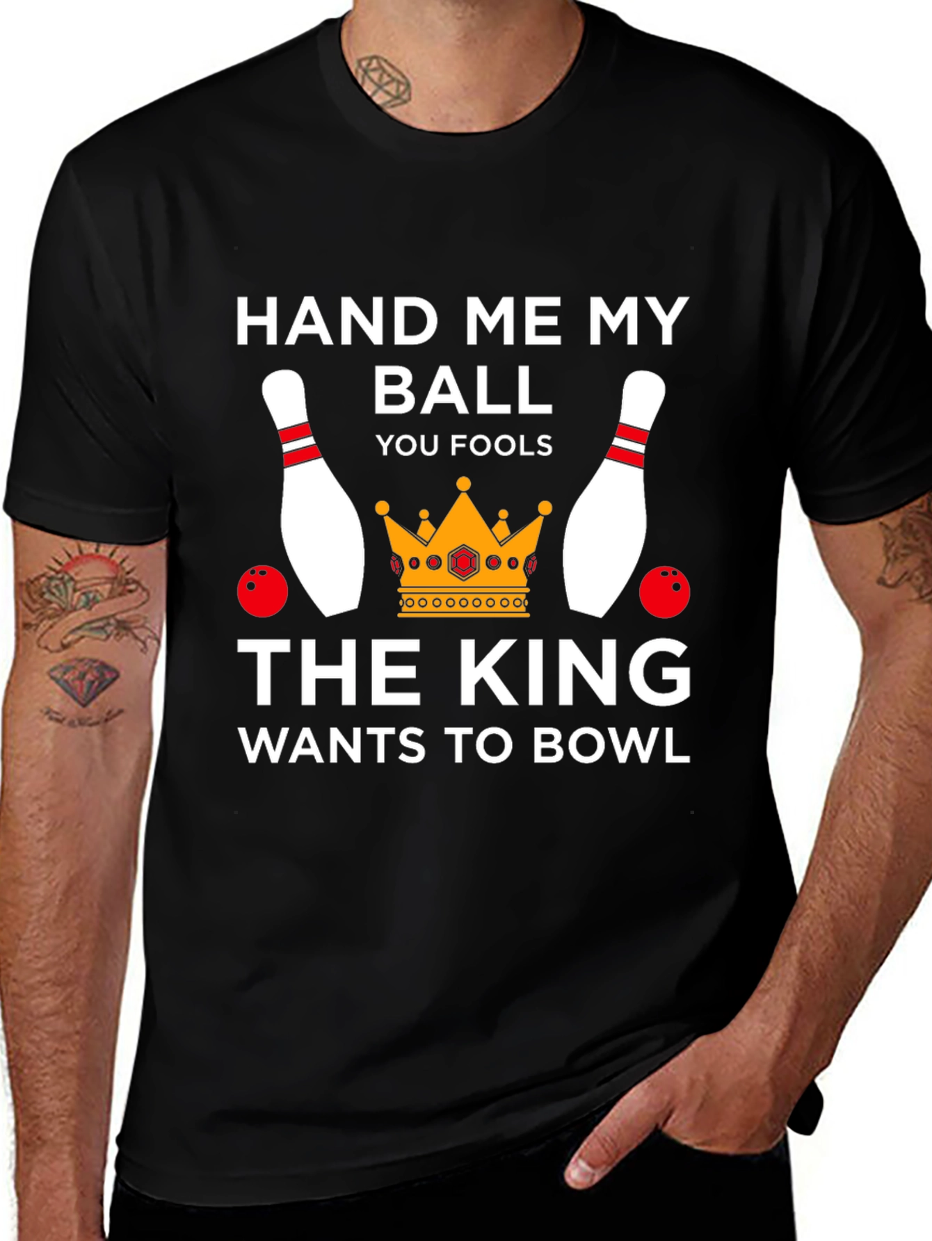 Hand Me My Ball Bowling T-Shirt