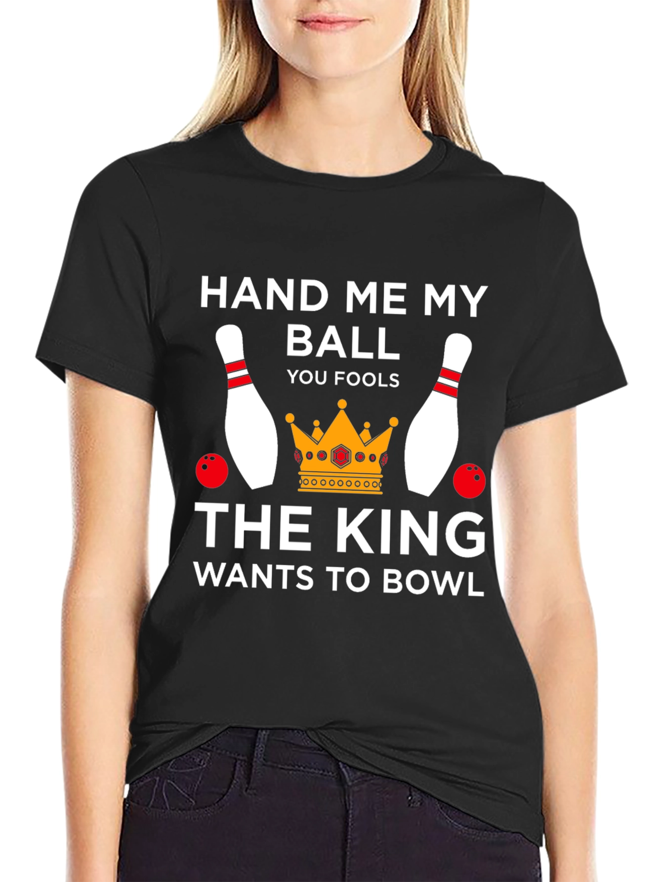 Hand Me My Ball Bowling T-Shirt