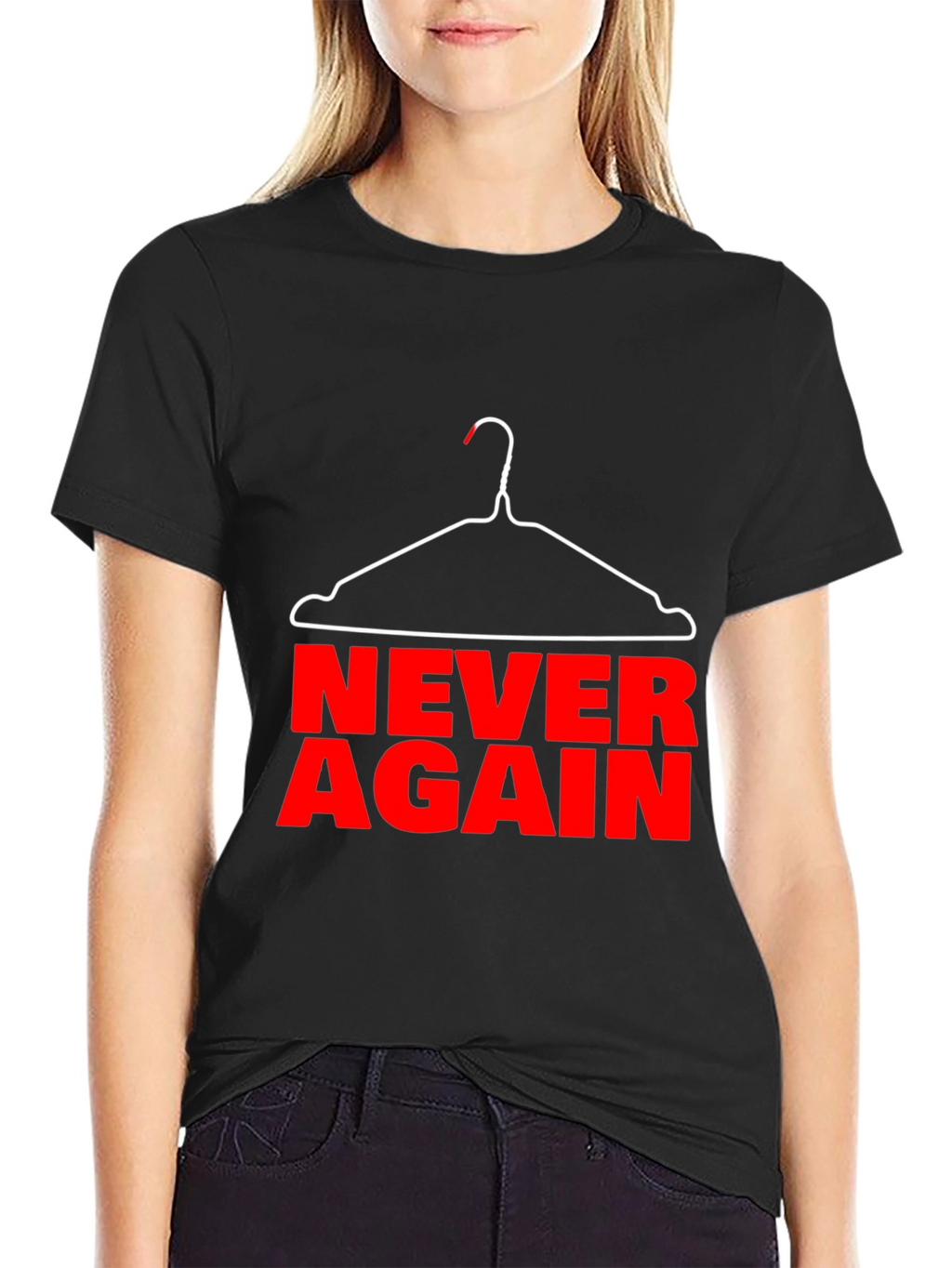 Never Again Pro-Choice Graphic Tee