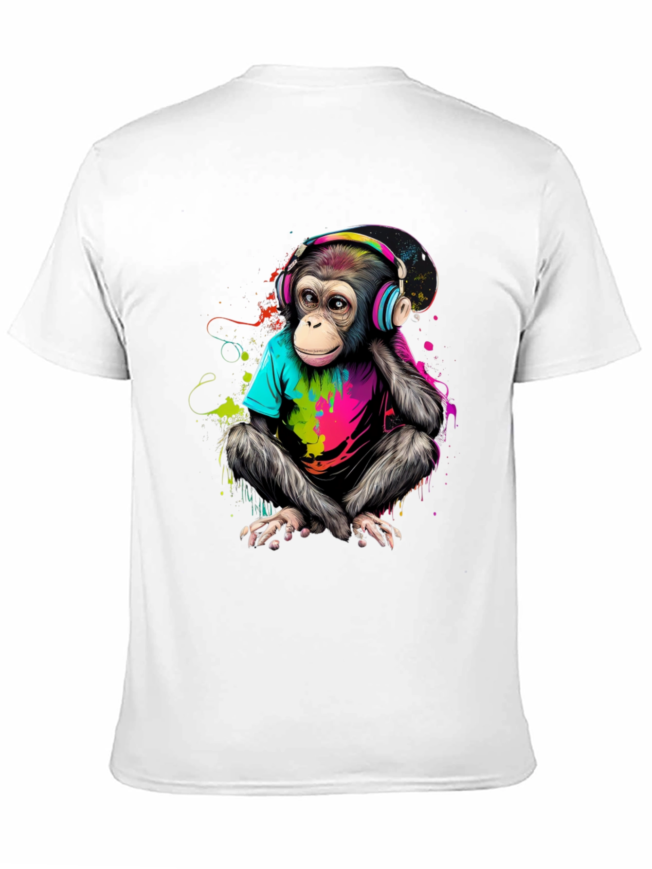 Cool Monkey T-Shirt - Vibrant Graphic Tee