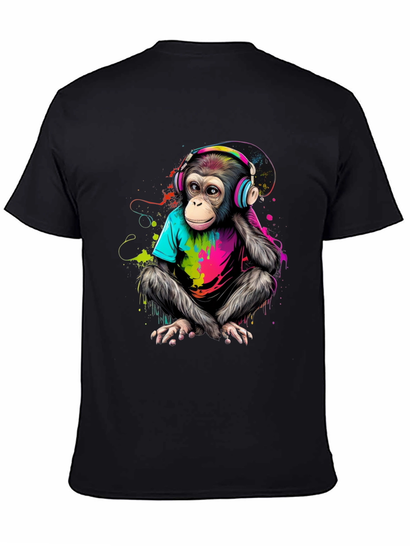 Cool Monkey T-Shirt - Vibrant Graphic Tee