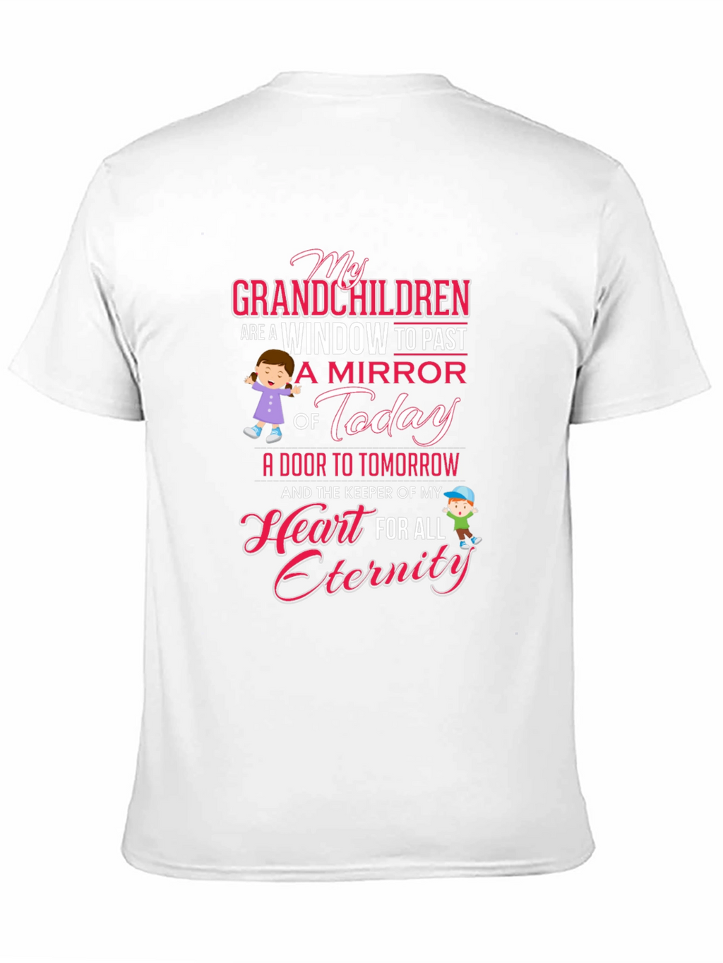 My Grandchildren T-Shirt - Heart Eternity Tee
