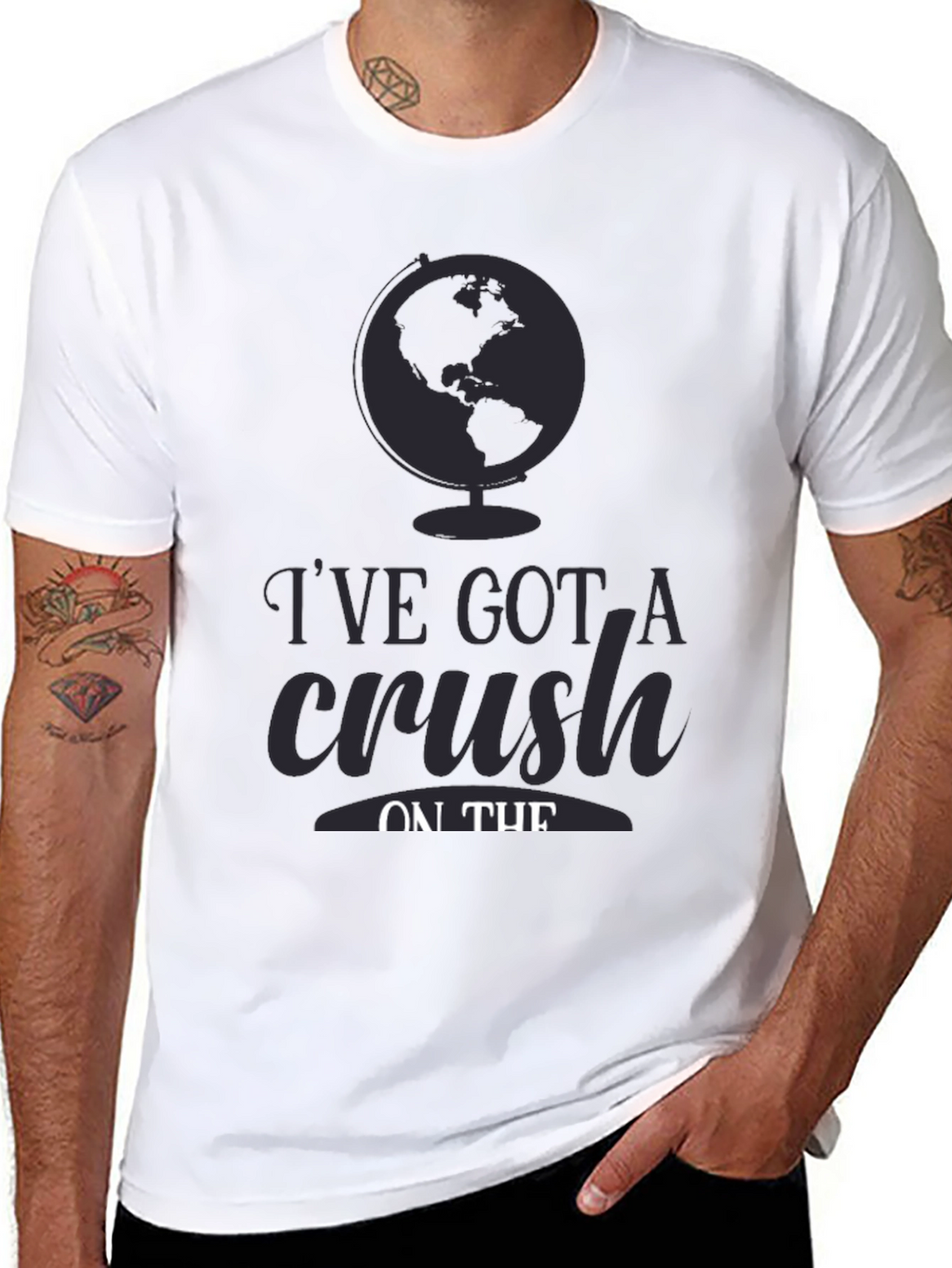 Crush On The World Graphic Tee