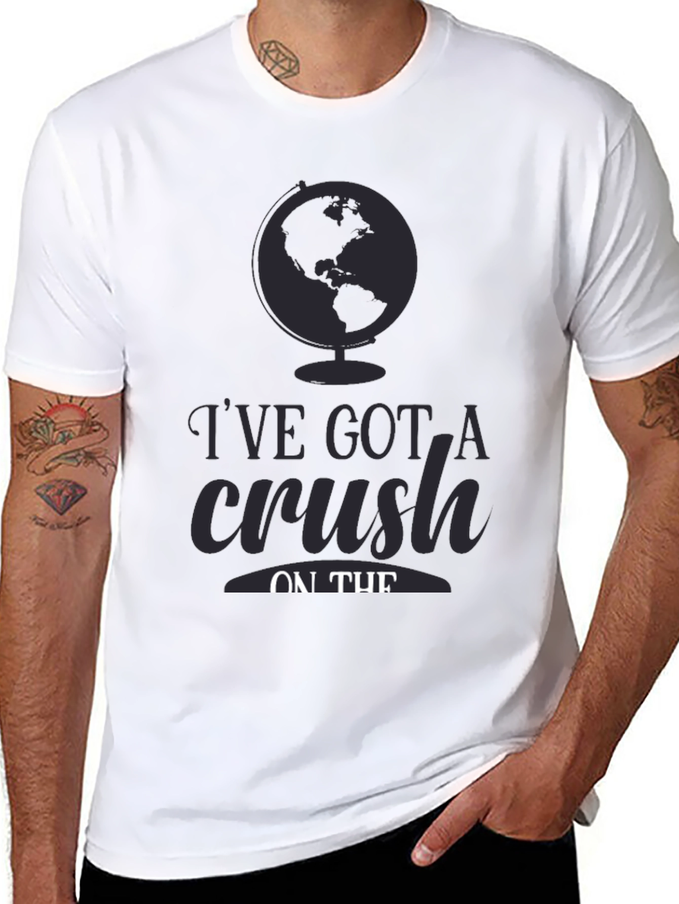 Crush On The World Graphic Tee