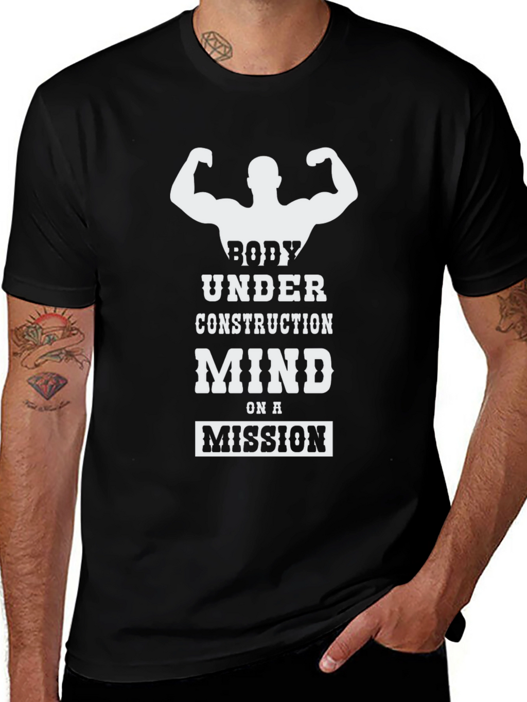 Body Under Construction Gym T-Shirt