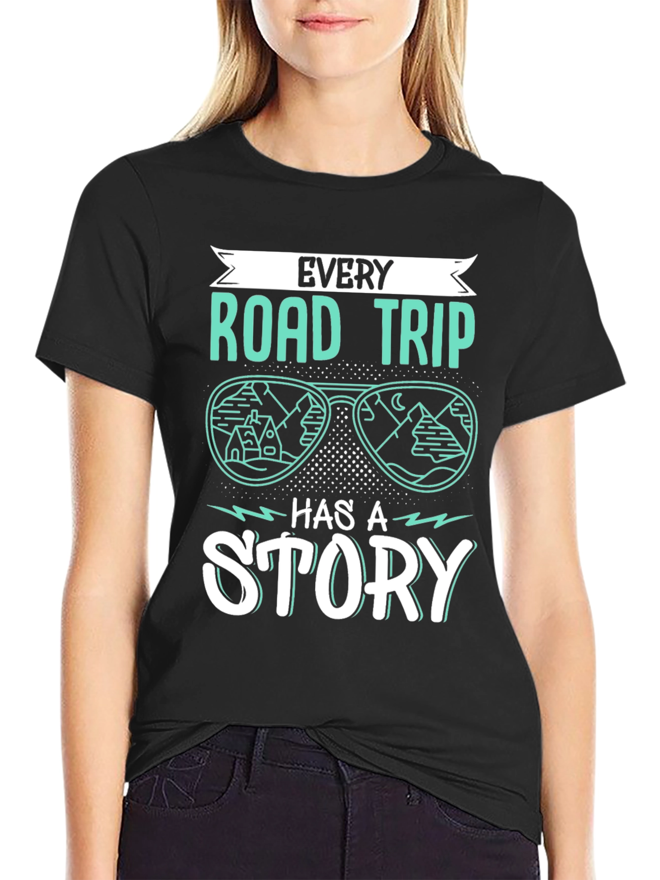Road Trip Story T-Shirt - Travel Adventure Tee