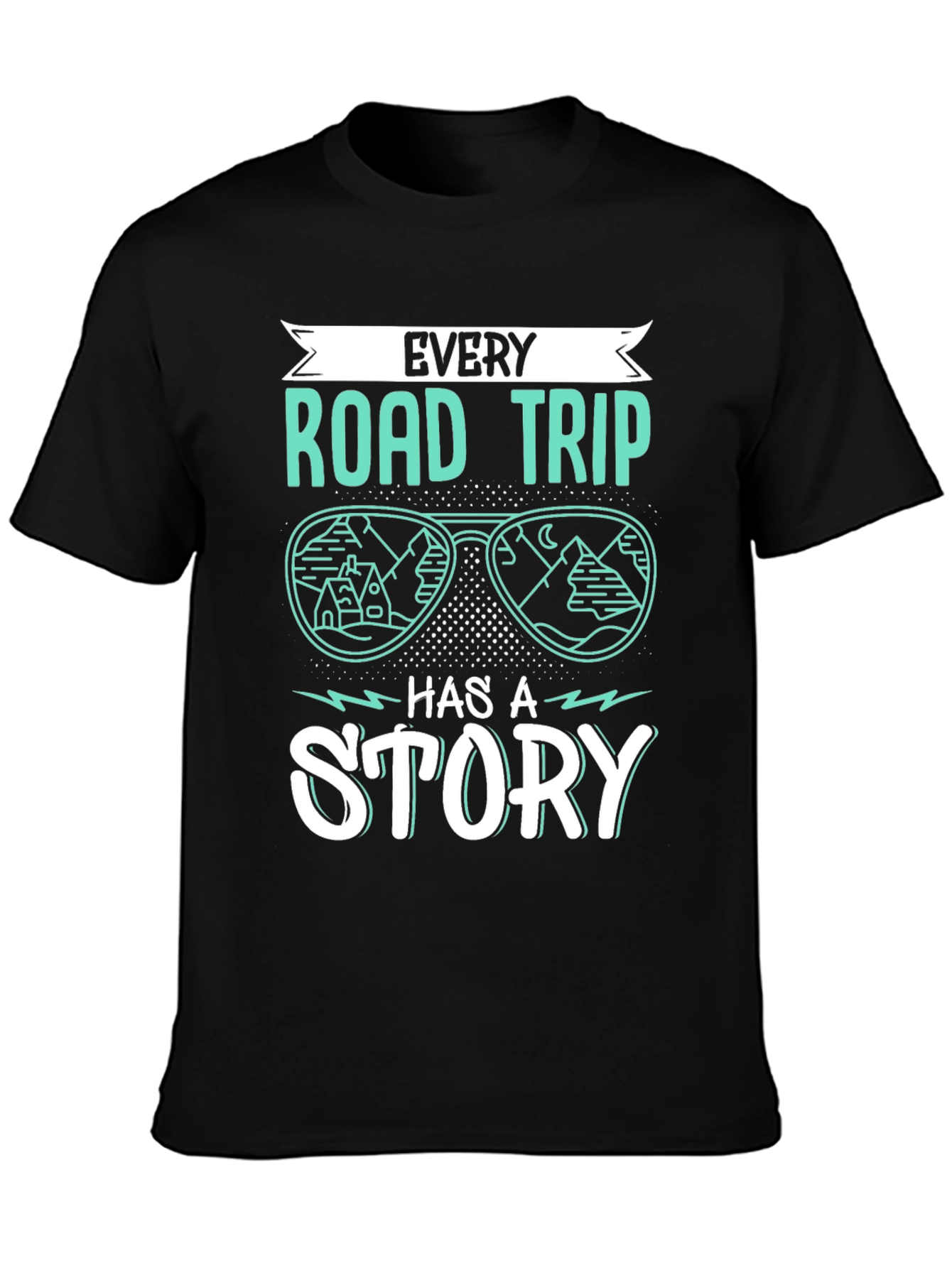 Road Trip Story T-Shirt - Travel Adventure Tee