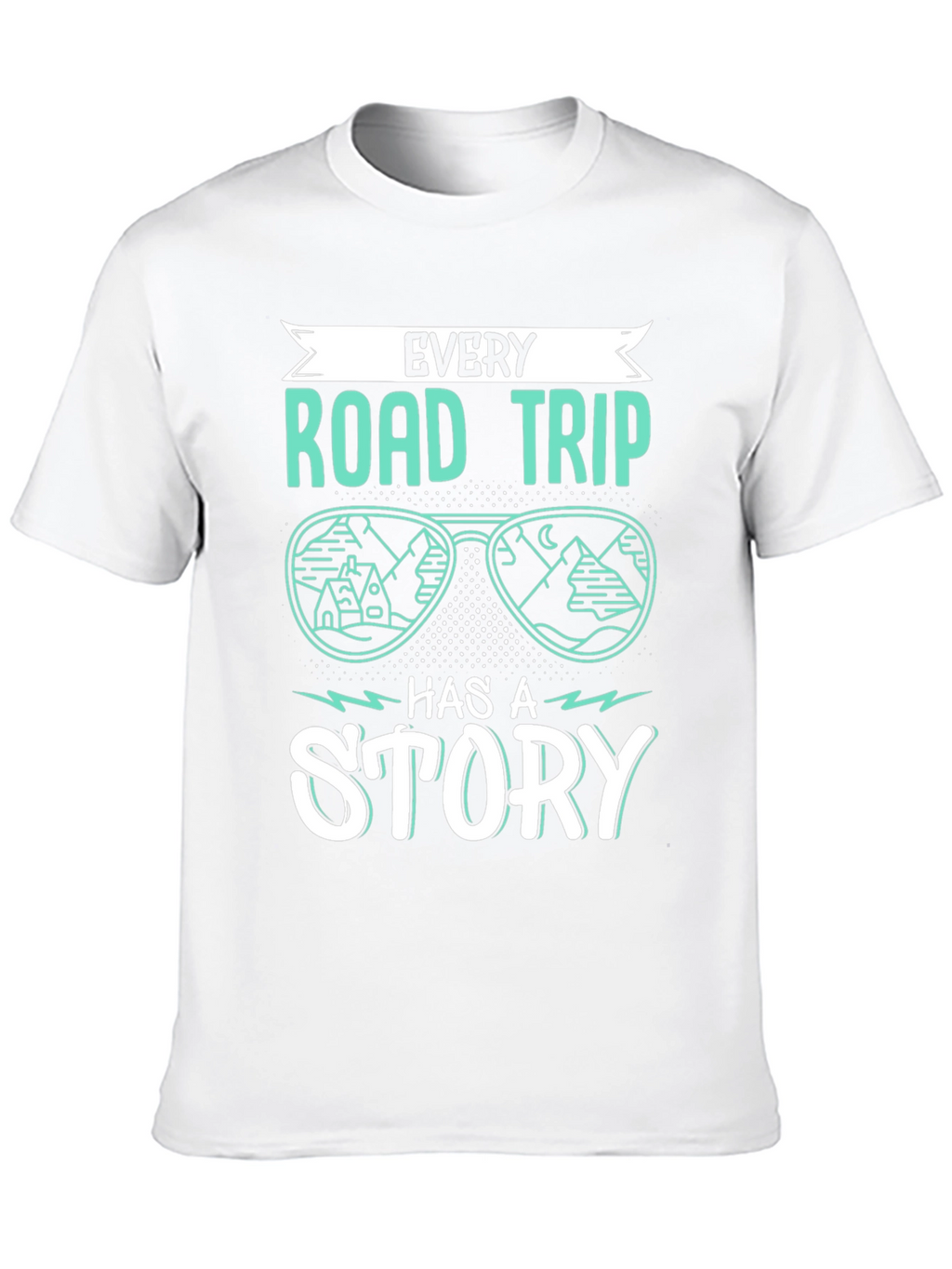 Road Trip Story T-Shirt - Travel Adventure Tee