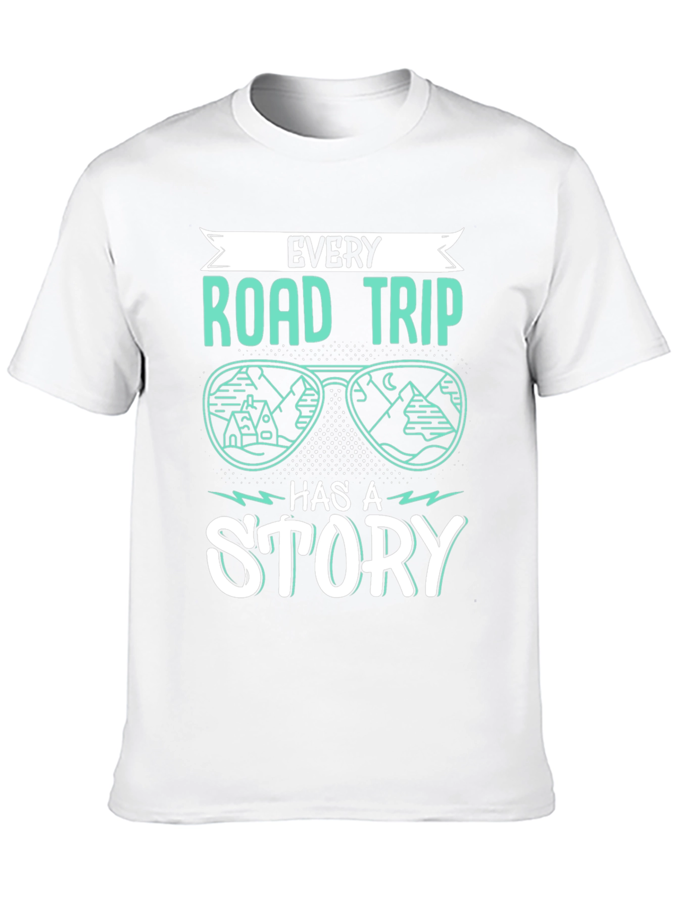 Road Trip Story T-Shirt - Travel Adventure Tee