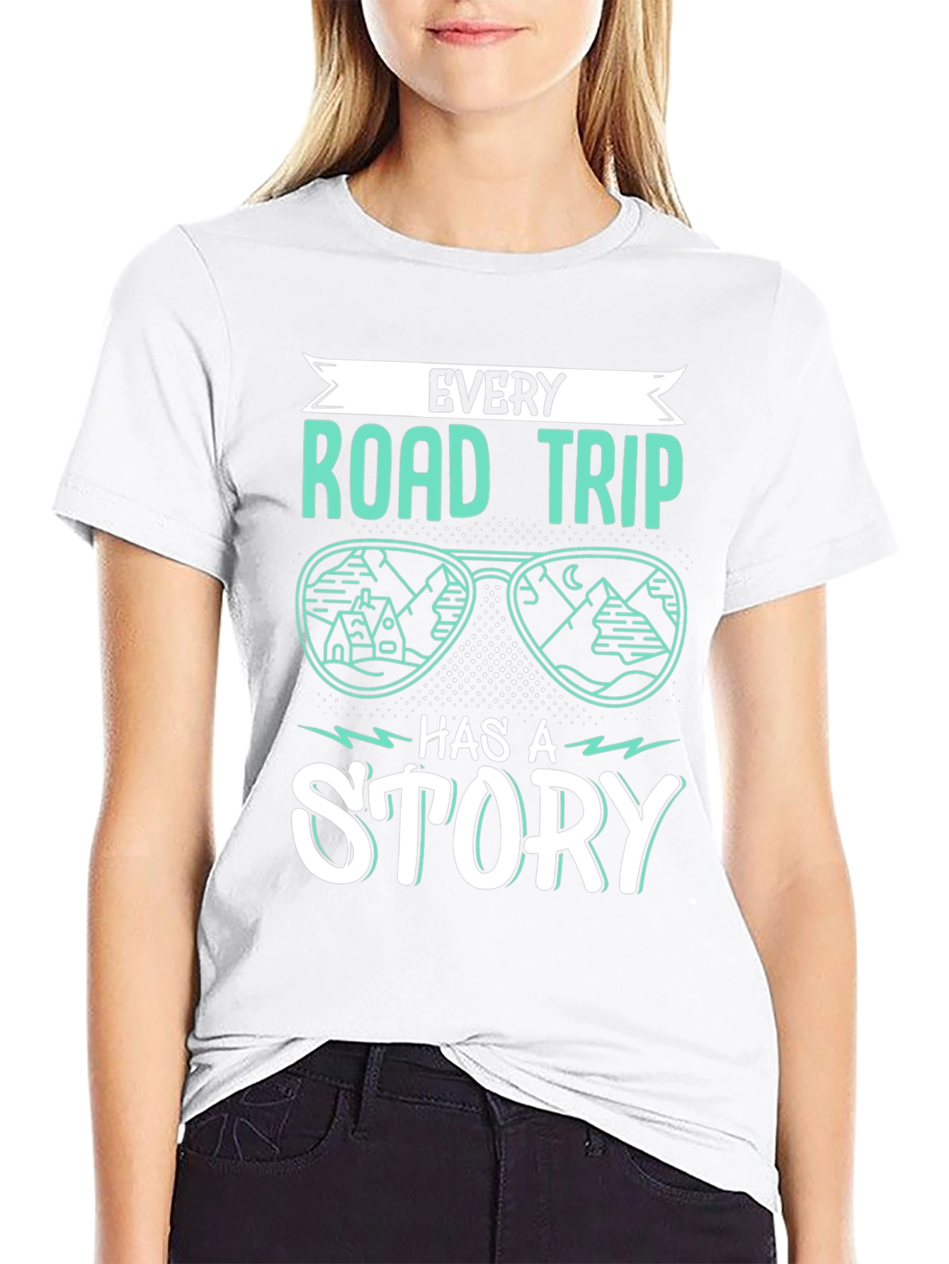Road Trip Story T-Shirt - Travel Adventure Tee