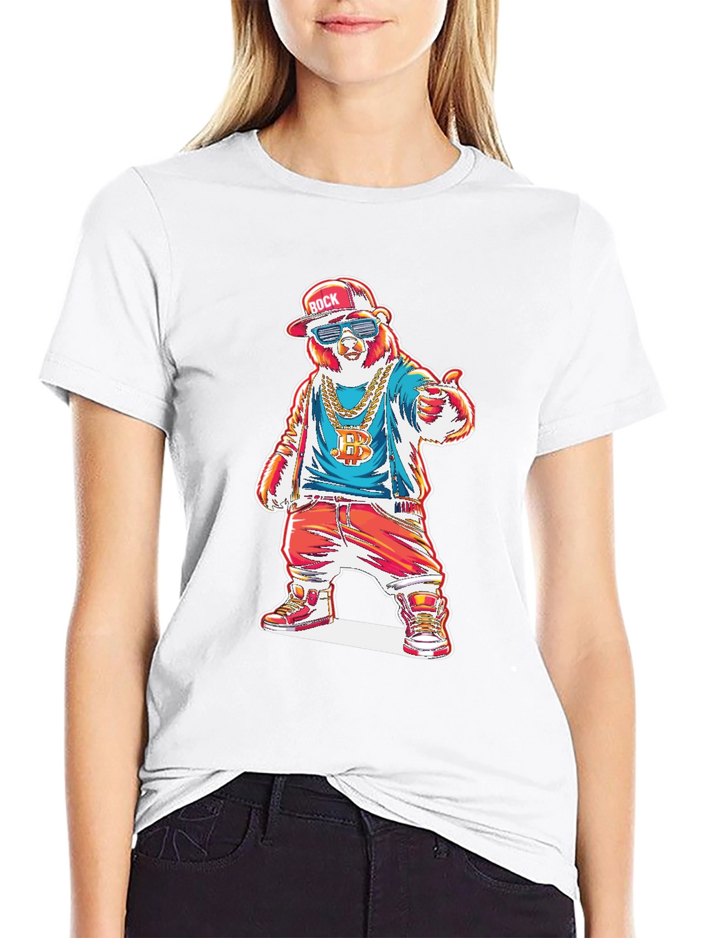 Cool Bear Graphic T-Shirt - Streetwear Style
